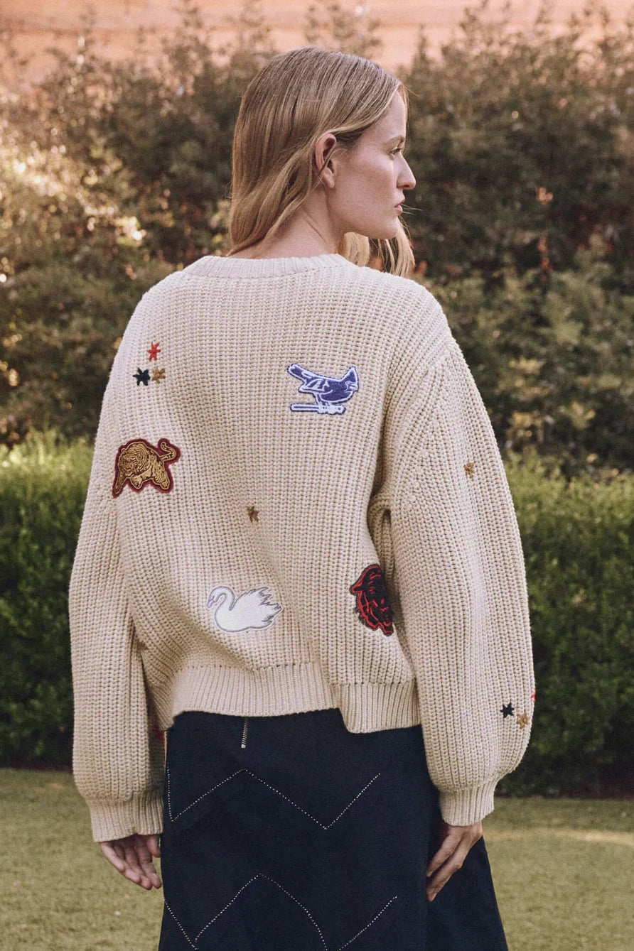 The Collegiate Cardigan Sweaters & Knits The Great
