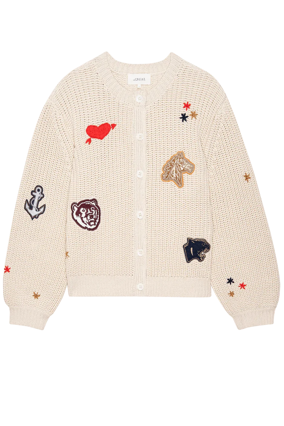 The Collegiate Cardigan Sweaters & Knits The Great