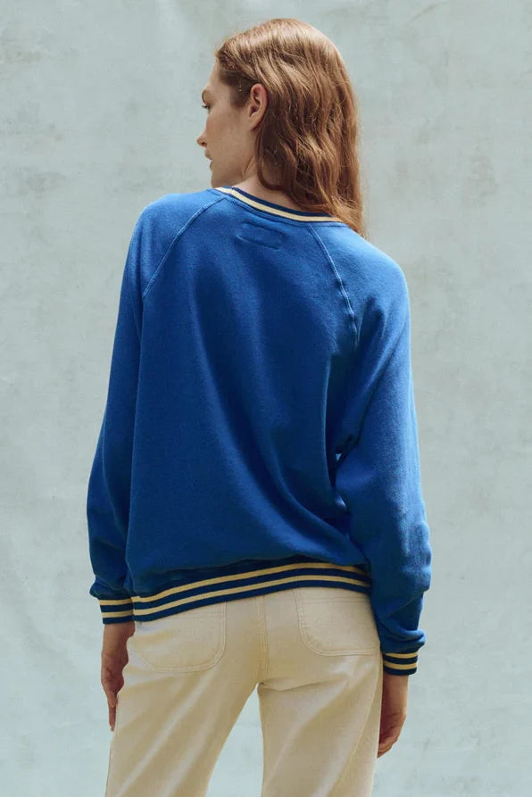 The Varsity College Sweatshirt Sweaters & Knits The Great