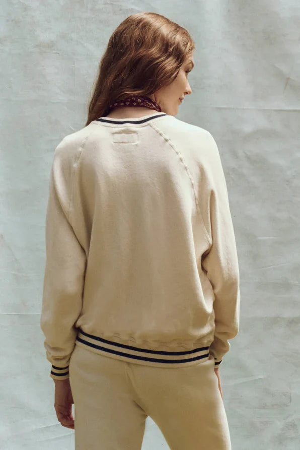 The Varsity College Sweatshirt Sweaters & Knits The Great
