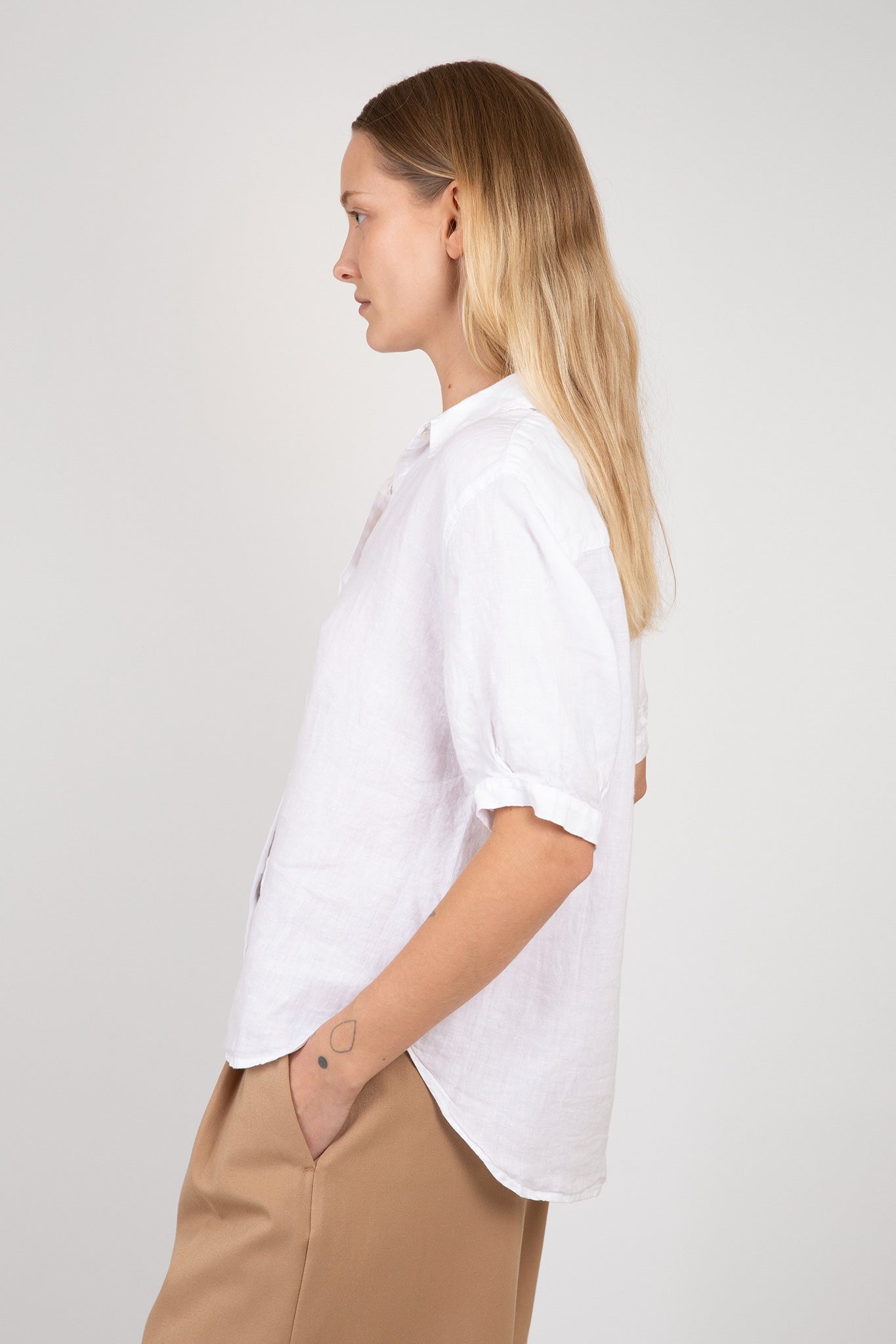 Shannon Button-Up Shirt Tops Velvet by Graham & Spencer
