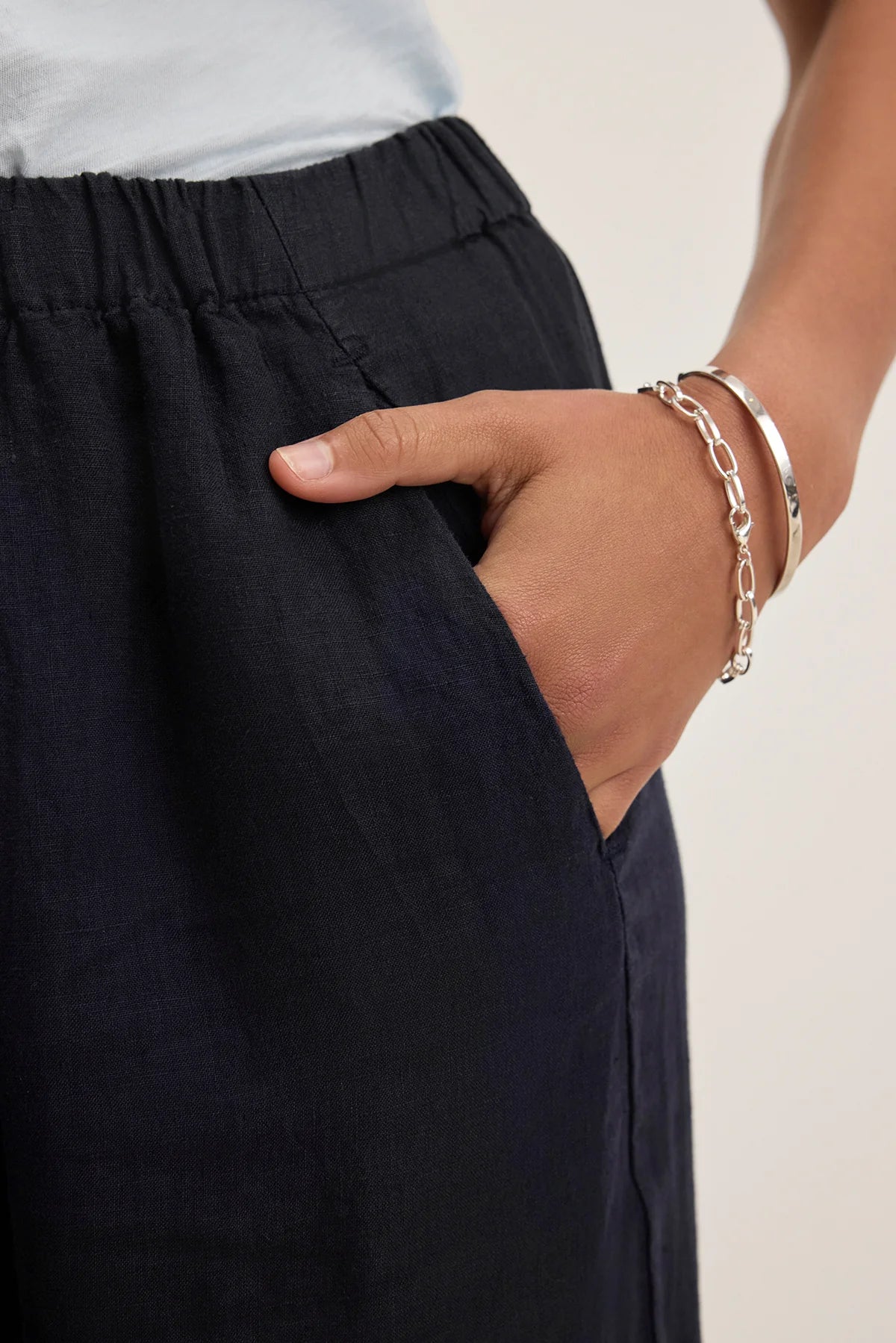 Lola Linen Pant Pants Velvet by Graham & Spencer