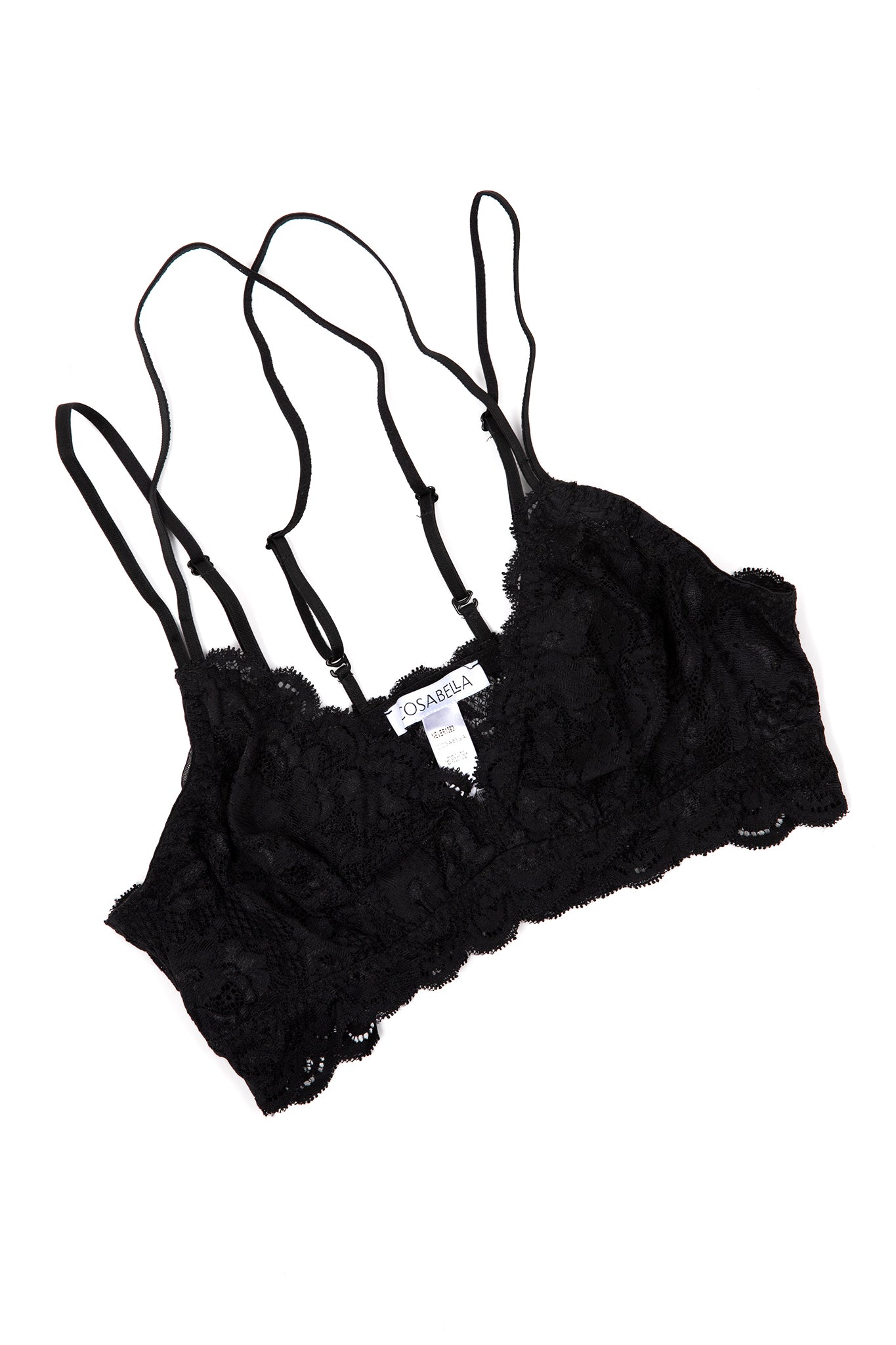 Never Say Never Strappy Bralette – Hill's Dry Goods