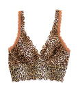 Never Say Never Printed Plungie Bralette Intimates Cosabella   