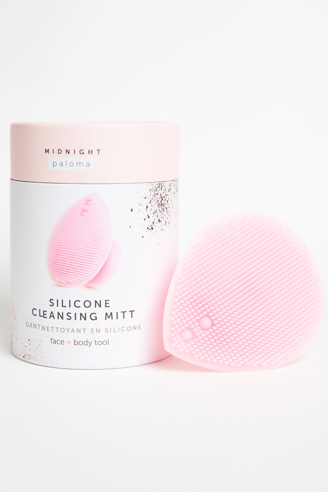 Silicone Cleansing Mitt Accessories Midnight Paloma   