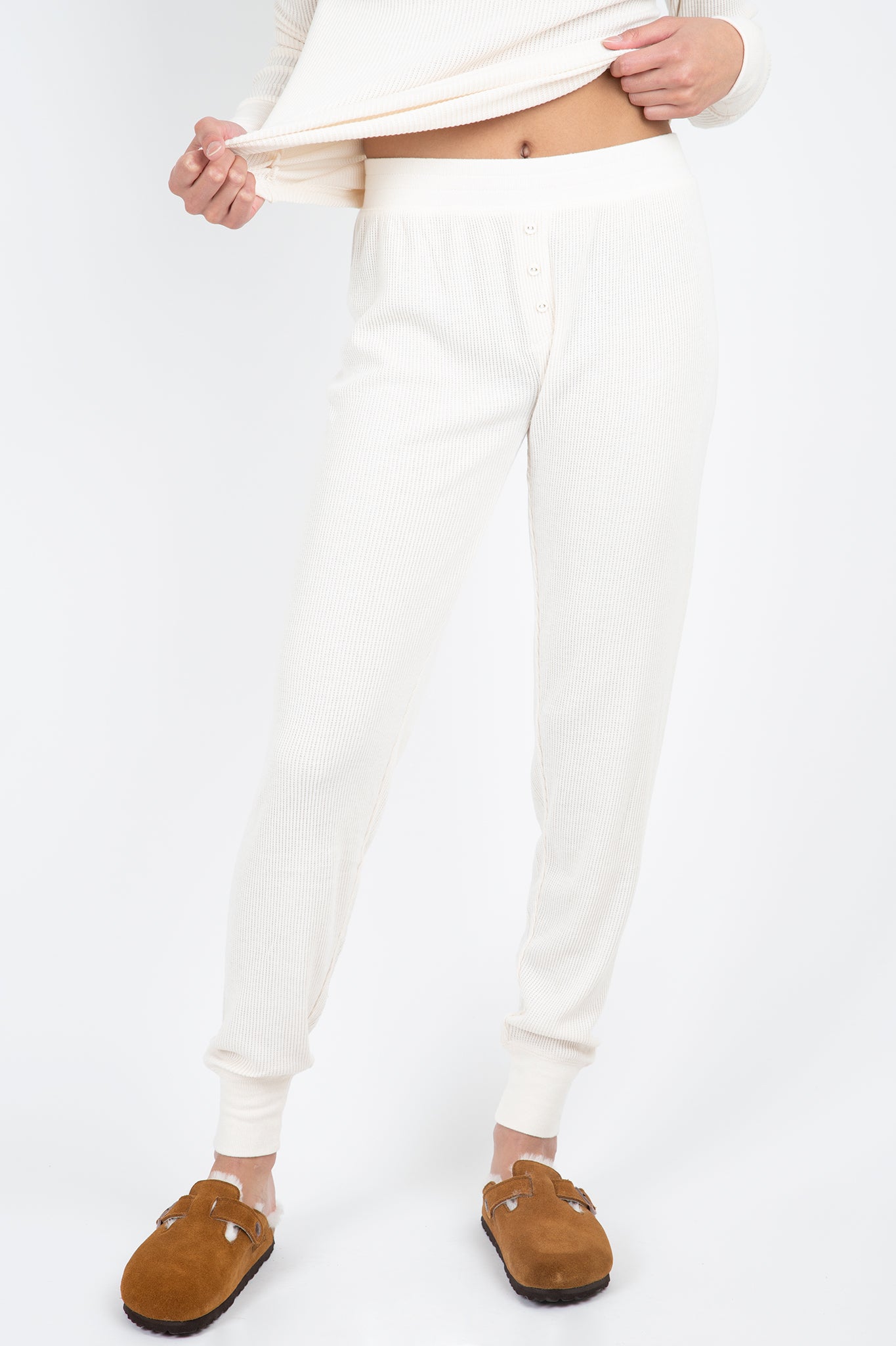 Textured Essentials Banded Pant Sleepwear P.J. Salvage   