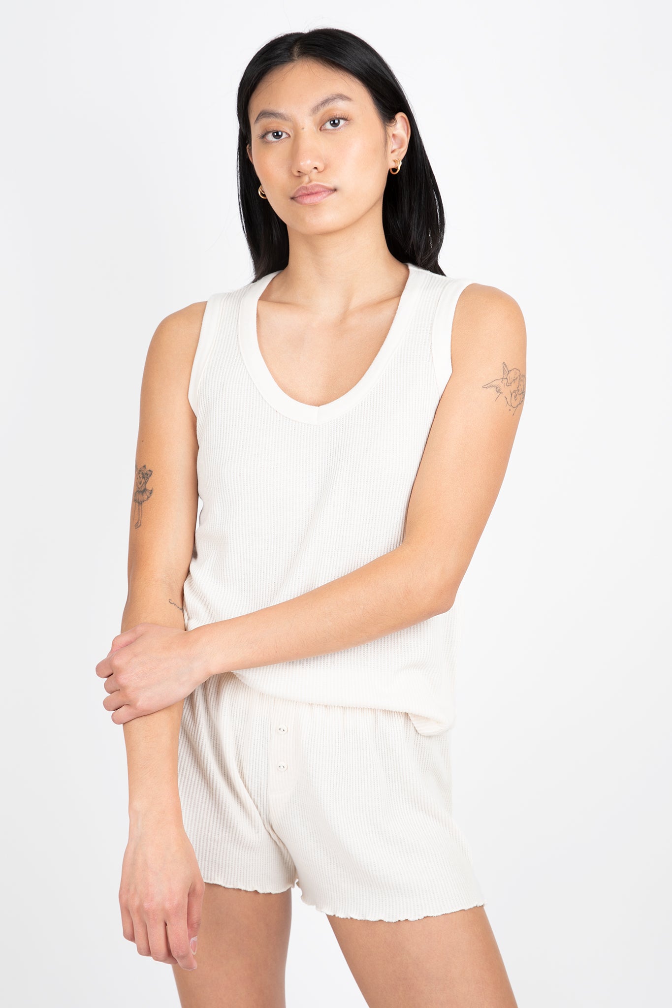 Textured Essentials Short Sleepwear P.J. Salvage   