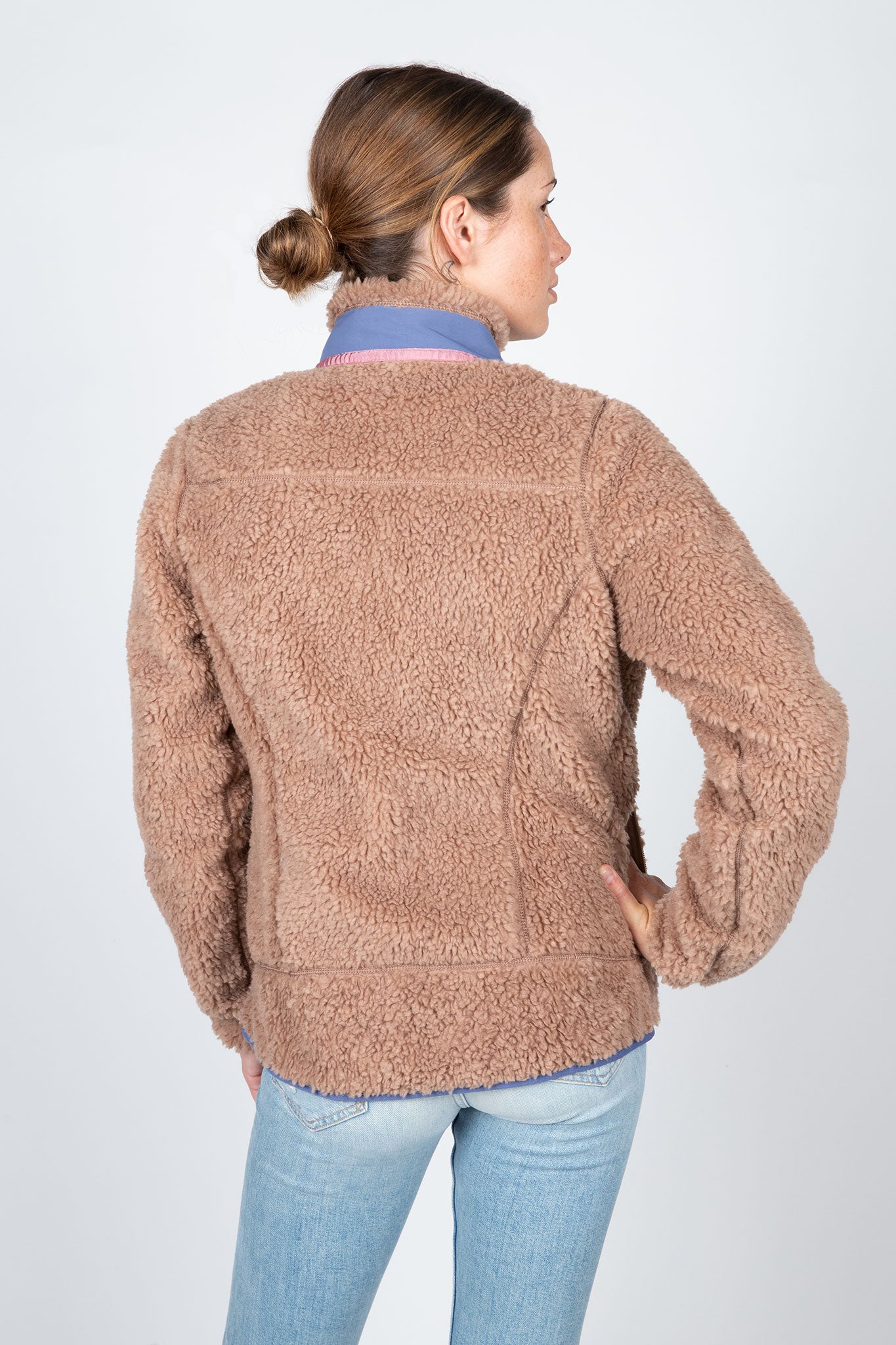 Patagonia fleece deals coat