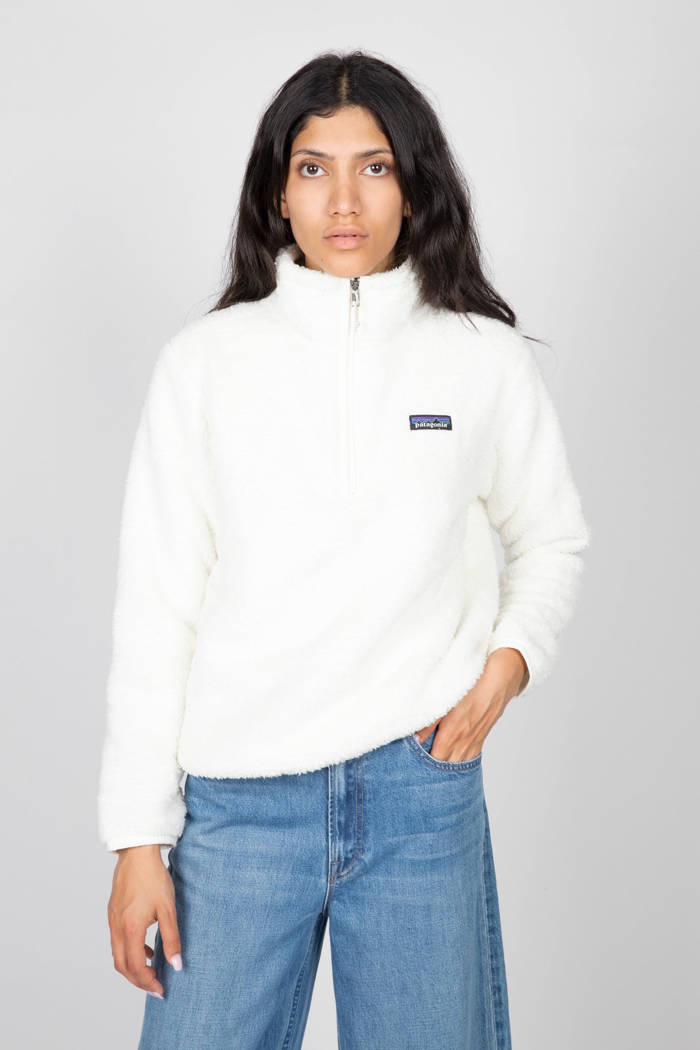 Patagonia los gatos quarter zip fleece hot sale