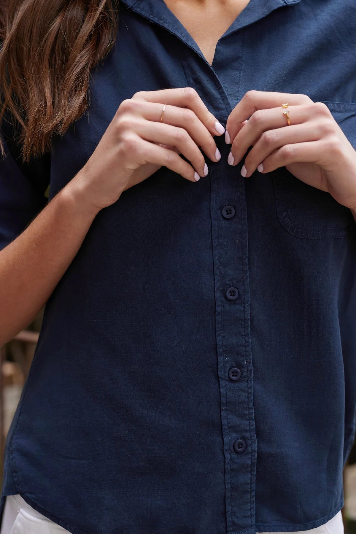 Shirt Tail Button Down Tops Bella Dahl
