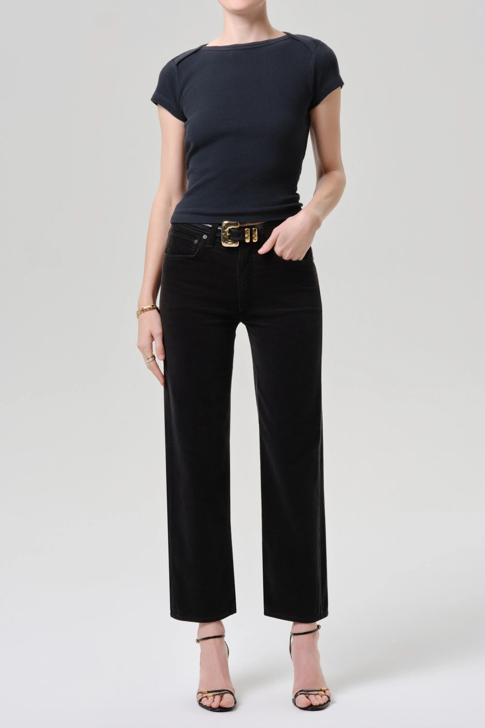 Palma Straight Corduroy Jean Pants Citizens of Humanity