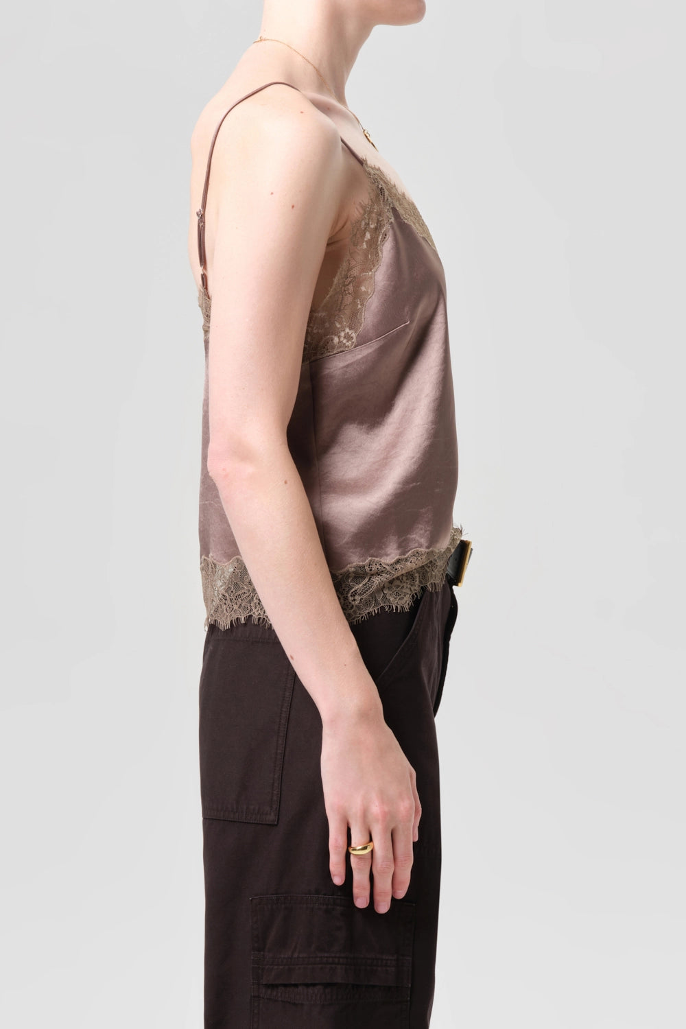 Lace Trimmed Cami T-Shirts &amp; Tanks Citizens of Humanity