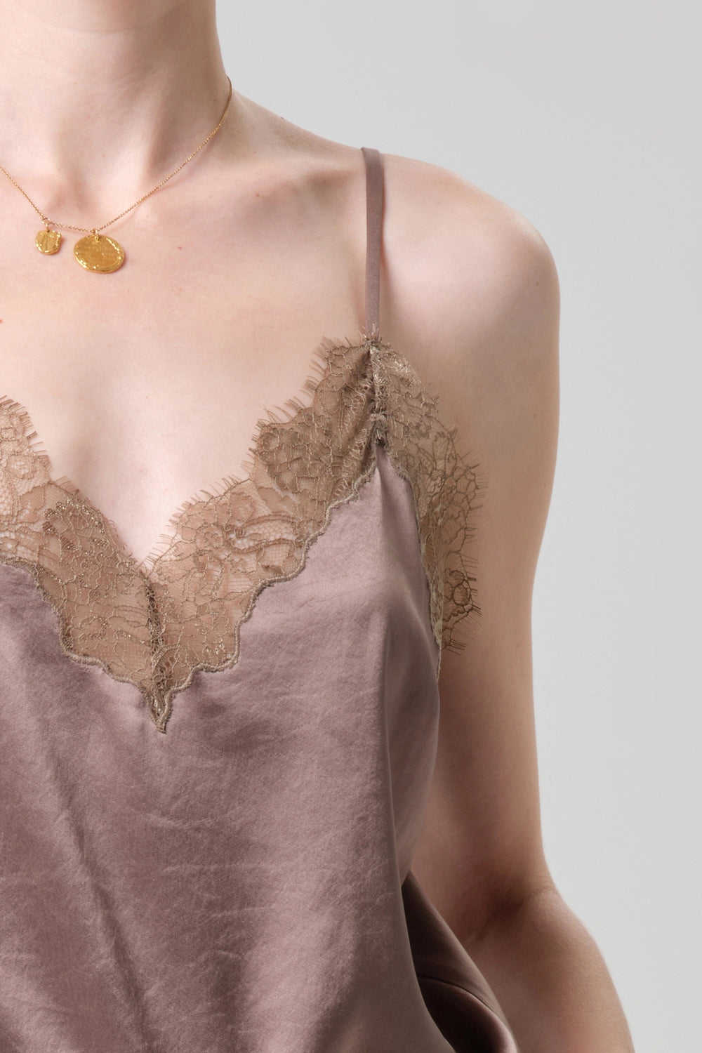 Lace Trimmed Cami T-Shirts &amp; Tanks Citizens of Humanity