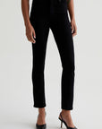 Mari High-Rise Slim Straight Pants AG   