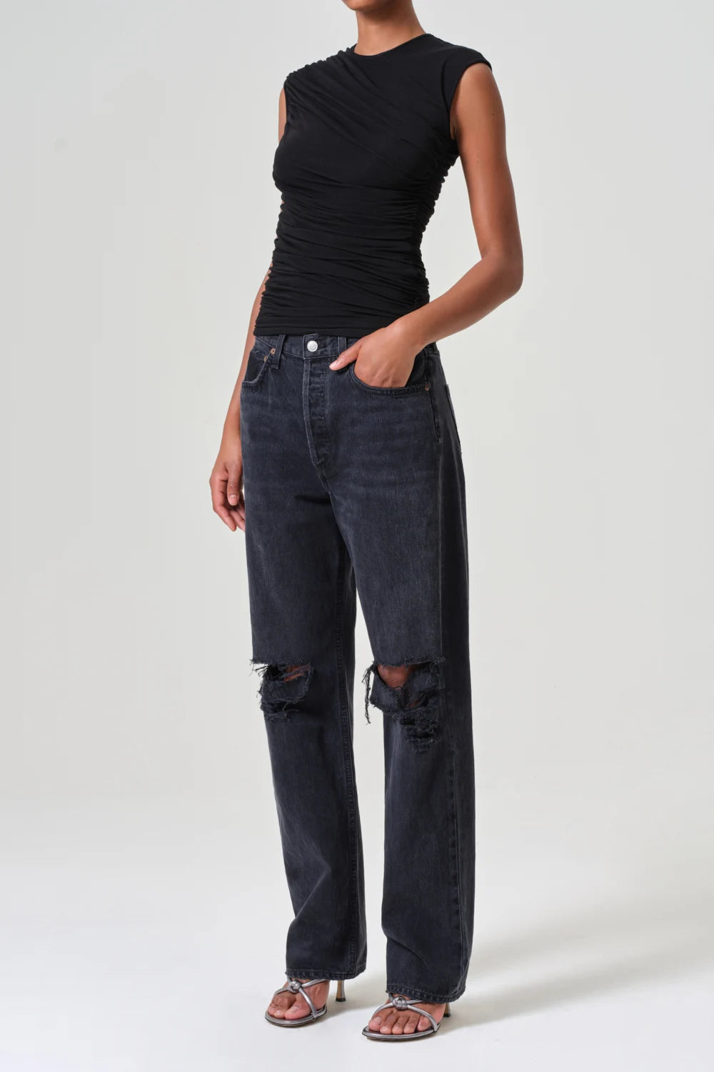 Ester Twist Tank Tops Agolde   