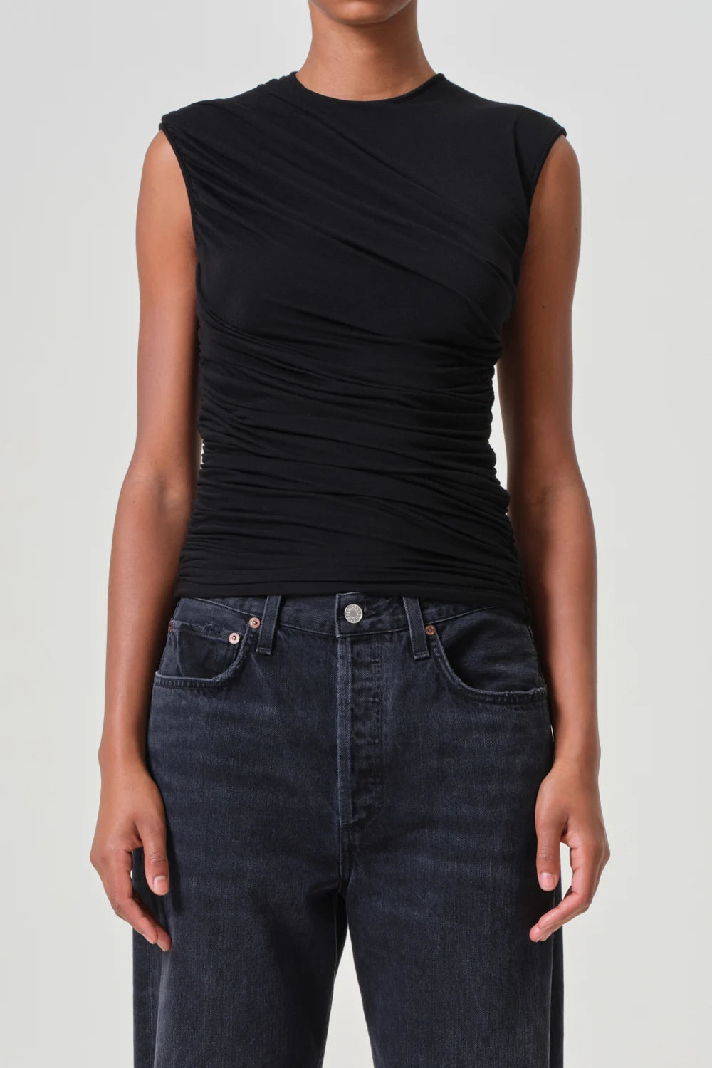 Ester Twist Tank Tops Agolde   