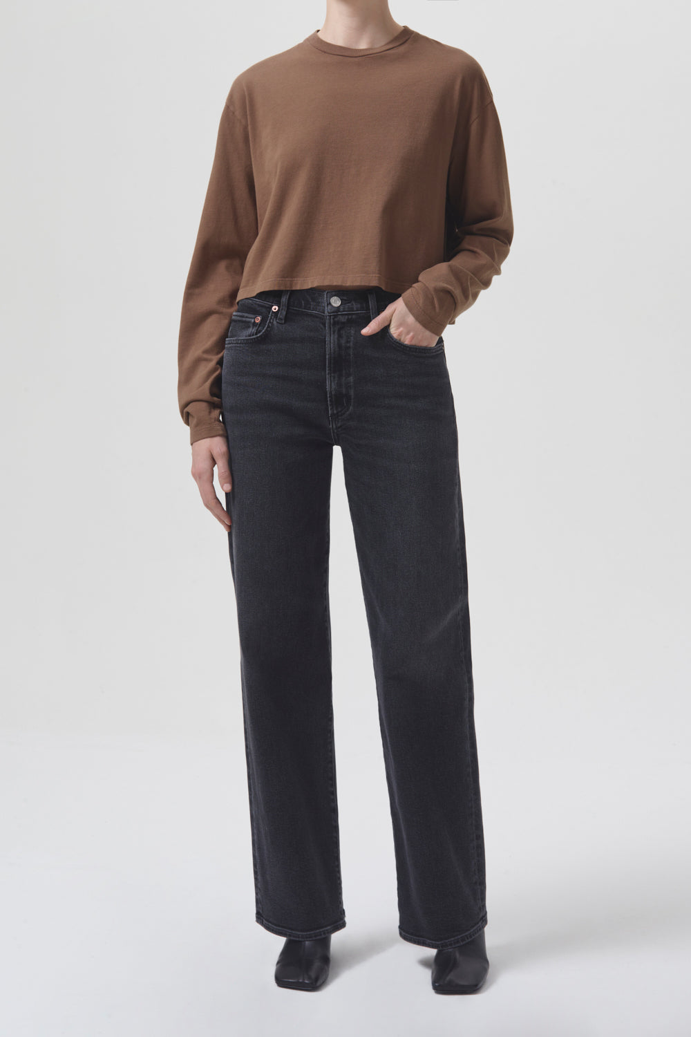 AGOLDE-Mason-Cropped-Tee-Mouse
