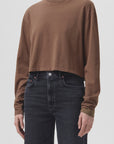 AGOLDE-Mason-Cropped-Tee-Mouse