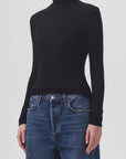    AGOLDE-Pascale-Turtleneck-Black