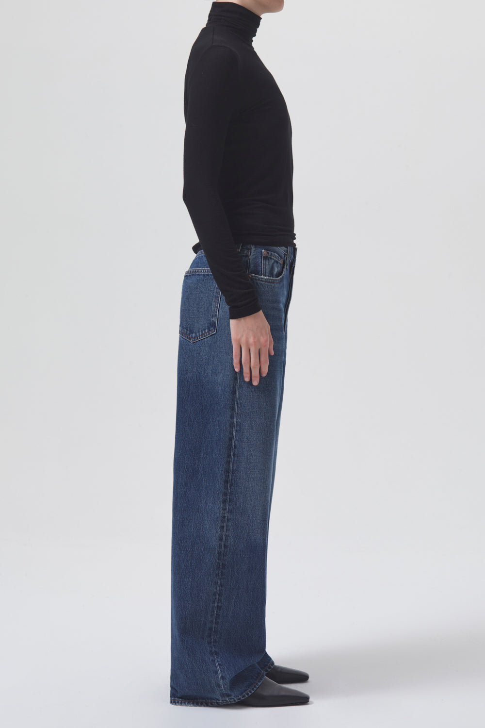    AGOLDE-Pascale-Turtleneck-Black