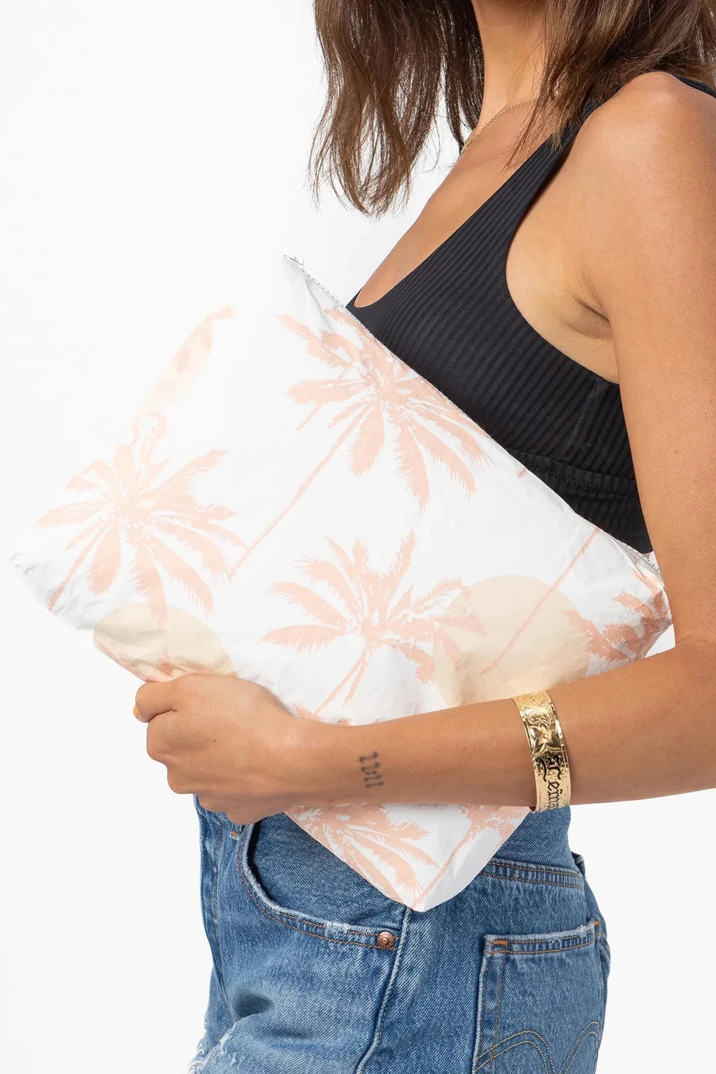Sun Palm by Samudra Mid Pouch Accessories Aloha   