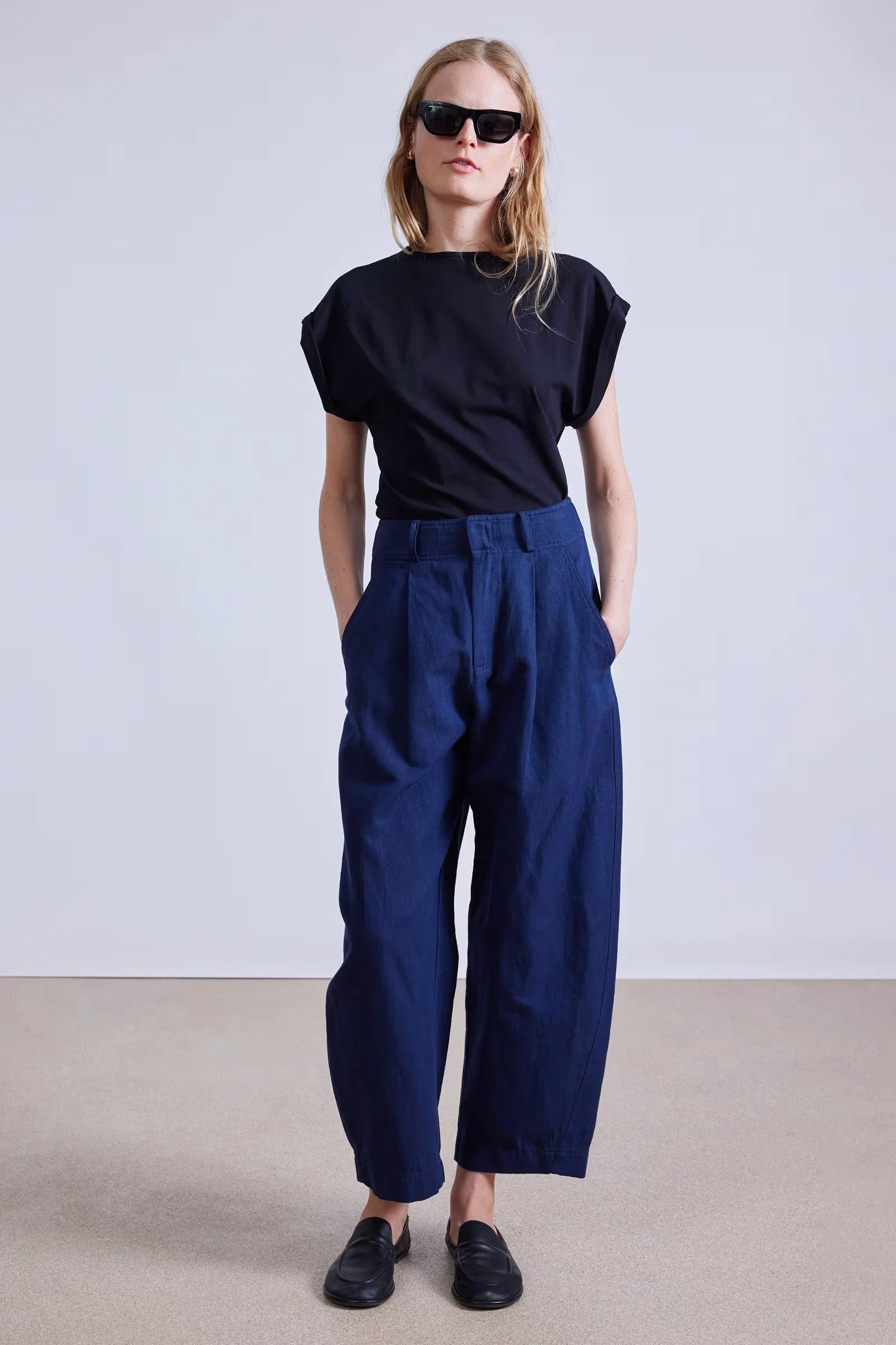 Bari Crop Trouser Pants Apiece Apart