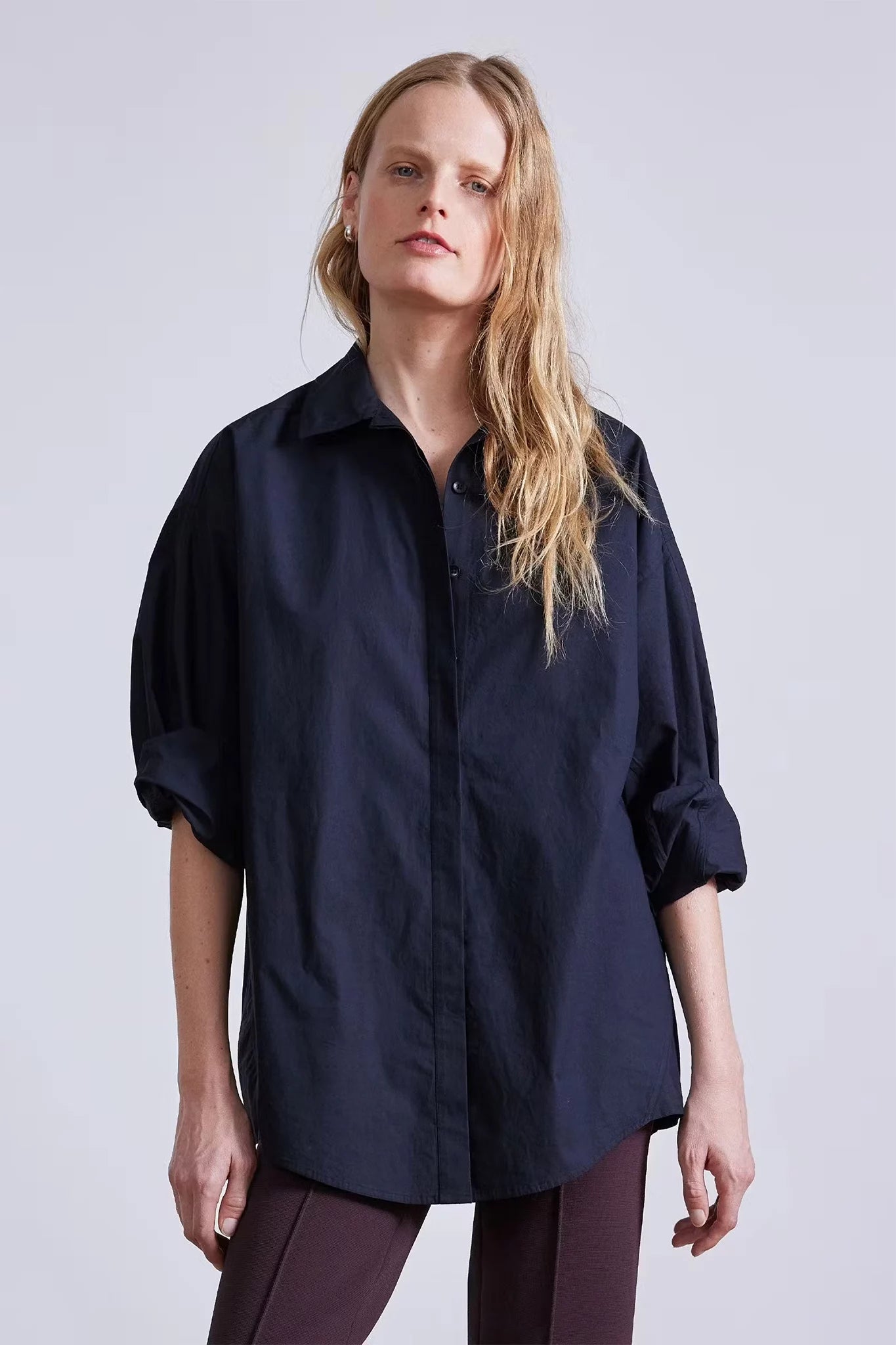 Kaarina Dolman Button Down Tops Apiece Apart   