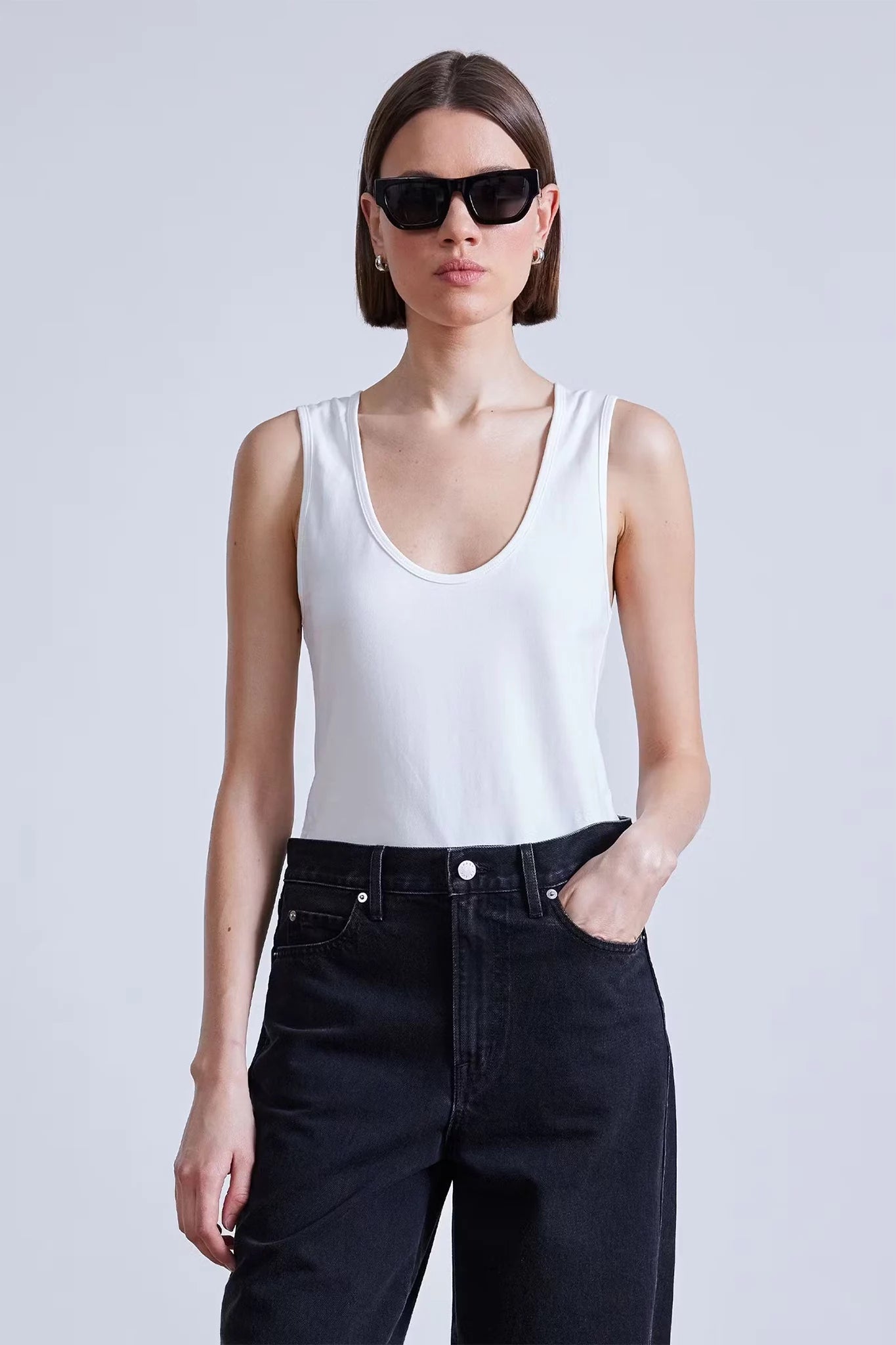 Uri Low-Cut Tank T-Shirts Apiece Apart   