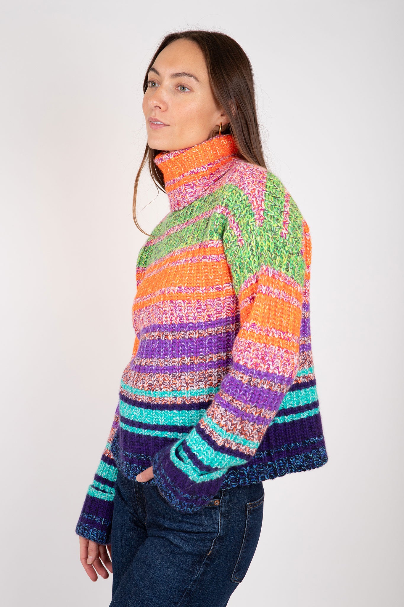   Autumn-Cashmere-Gradient-Marled-Cowl-Neck-Sweater-Bright-Combo