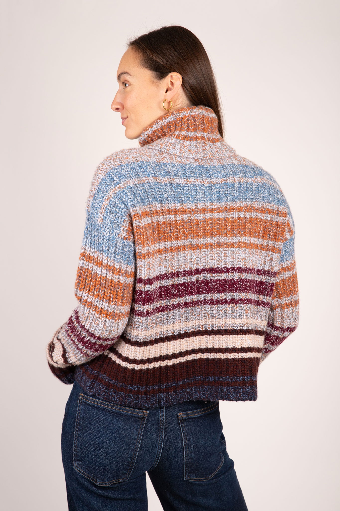 Gradient Marled Cowl Neck Sweater Sweaters &amp; Knits Autumn Cashmere   