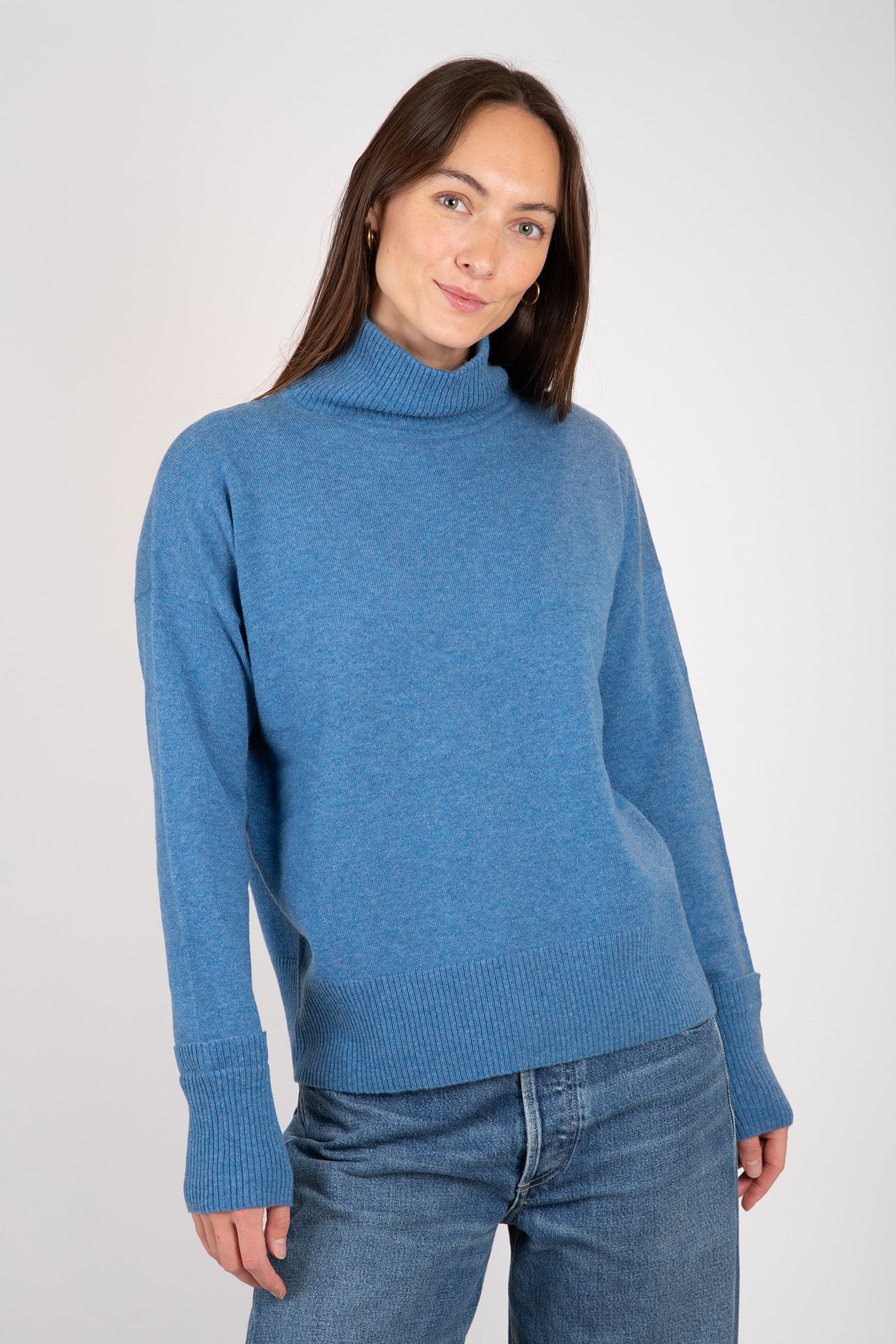    Autumn-Cashmere-Relaxed-Mock-Neck-Sweater-Mariner