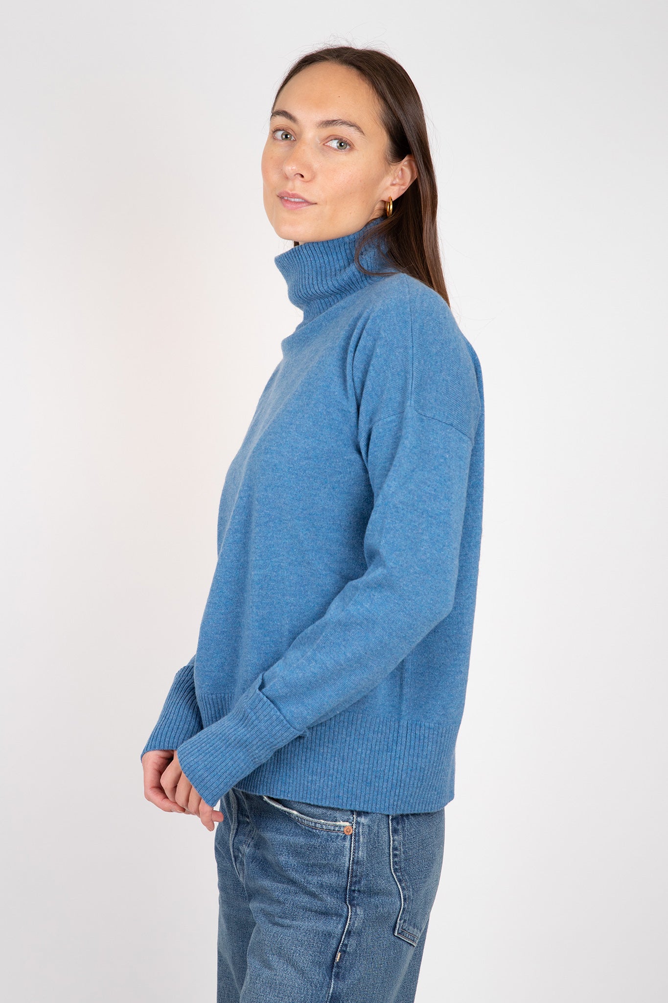    Autumn-Cashmere-Relaxed-Mock-Neck-Sweater-Mariner