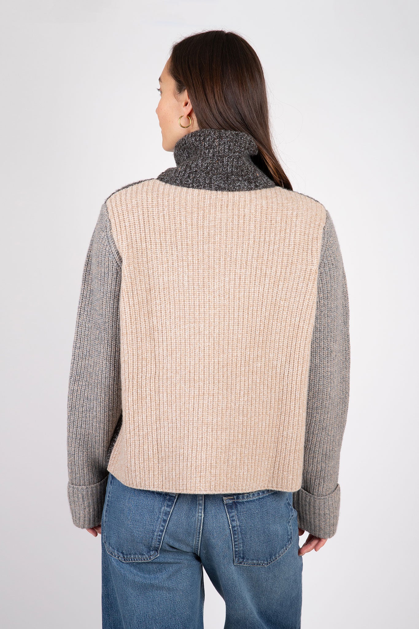 Autumn-Cashmere-Tweed-Color-Block-Turtleneck-Fatigue-Cement