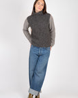 Autumn-Cashmere-Tweed-Color-Block-Turtleneck-Fatigue-Cement