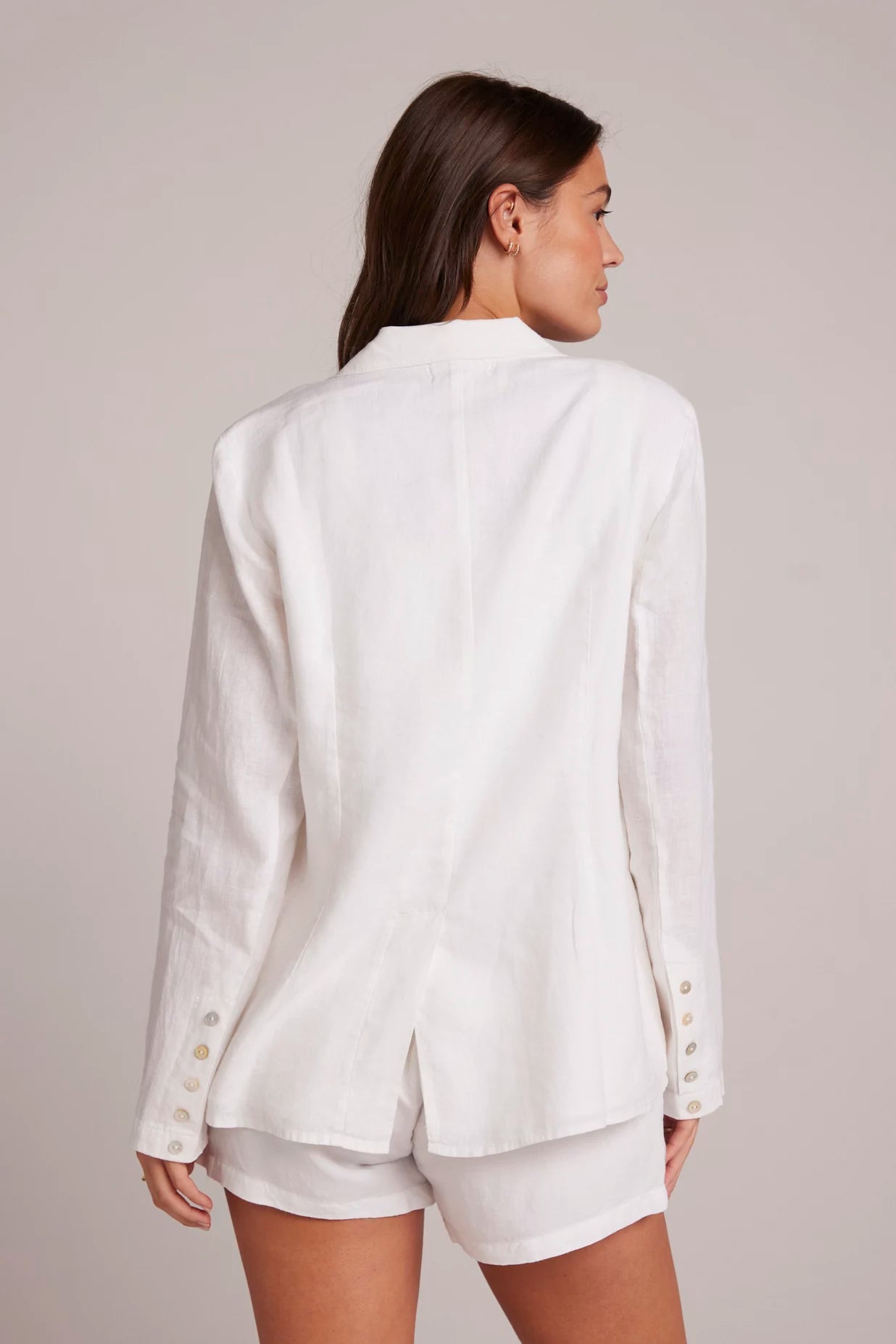 Easy Linen Longline Blazer Hill's Dry Goods