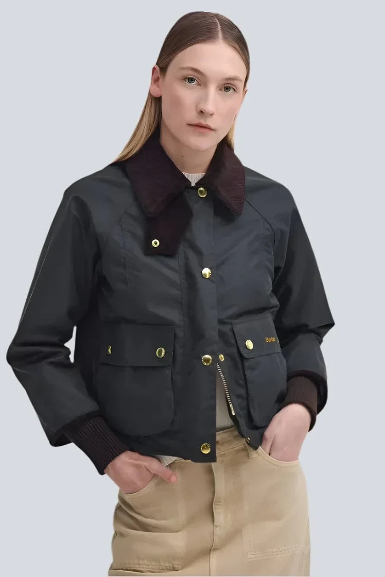値下げ!Barbour cropped beadnell wax jacket Cropped Beadnell Wax – Hill's Dry Goods