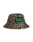 Barbour-GANNI-Waxed-Bucket-Hat-Leopard
