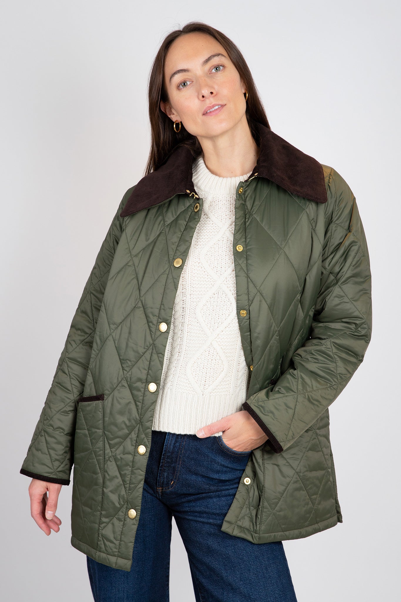 Barbour-Modern-Liddesdale-Quilt-Olive