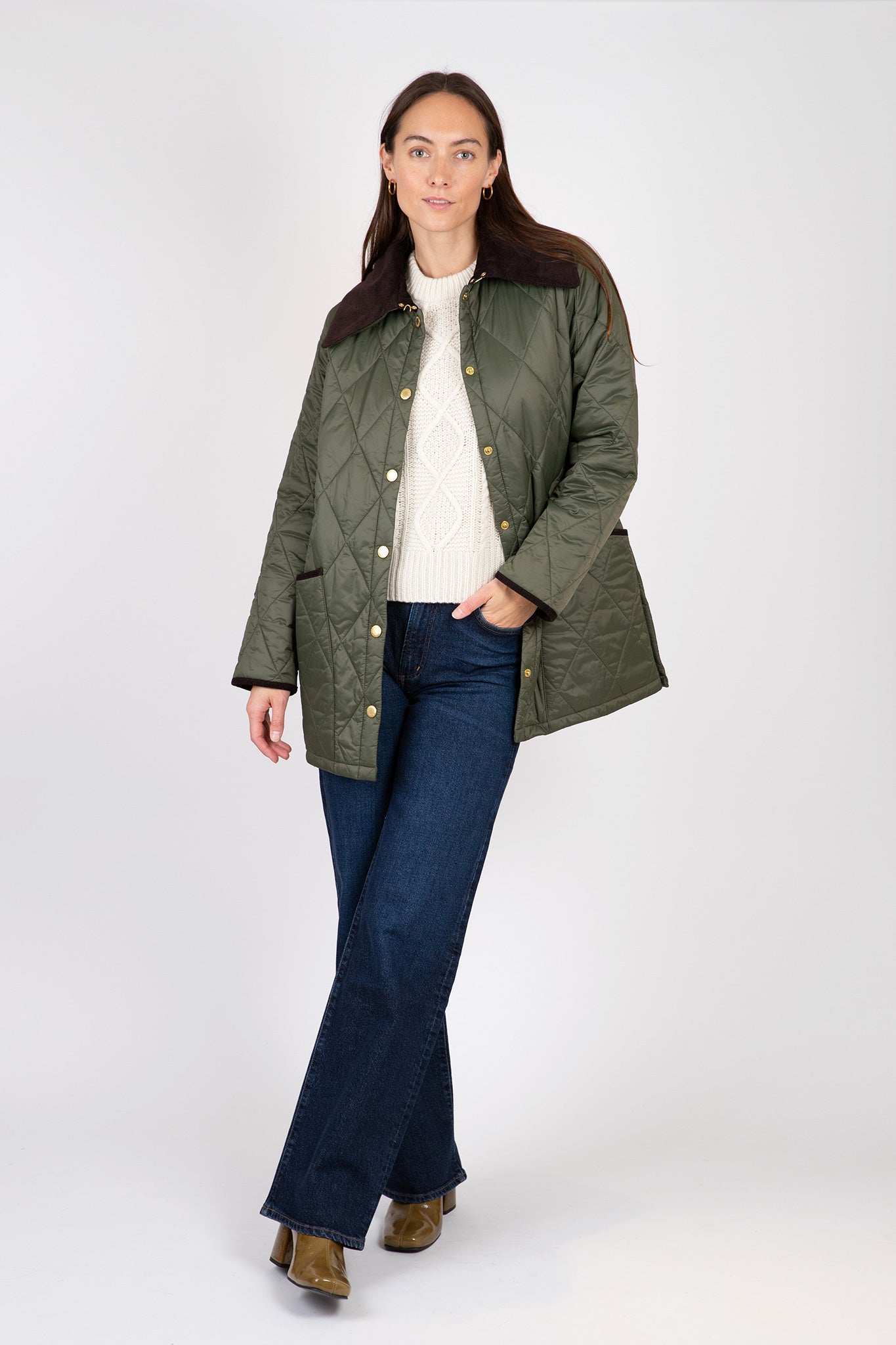 Barbour-Modern-Liddesdale-Quilt-Olive
