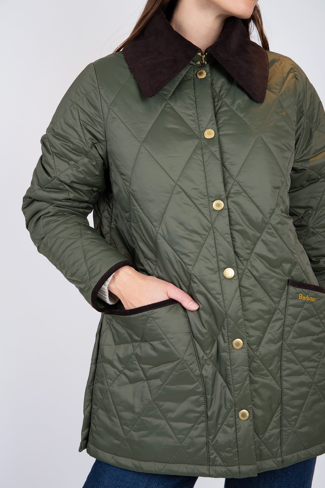 Barbour-Modern-Liddesdale-Quilt-Olive