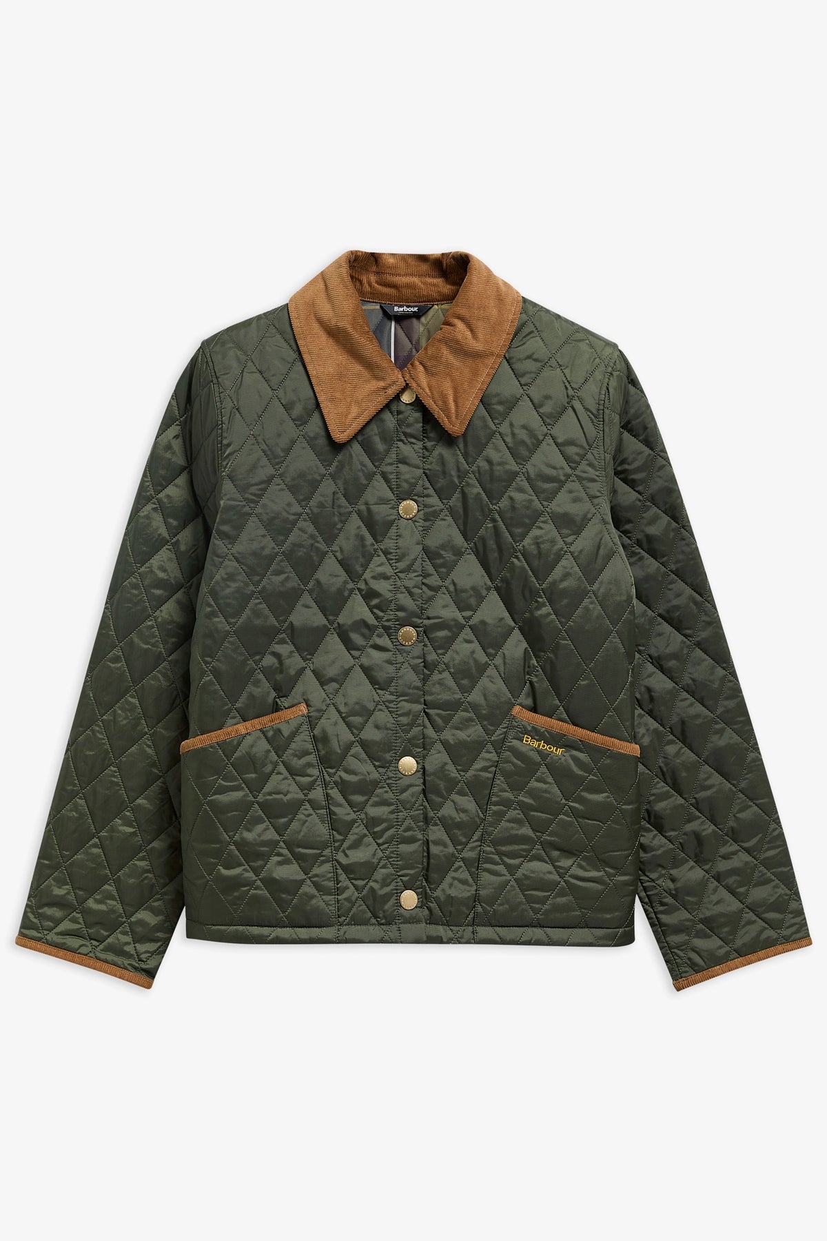 Icons Cropped Liddesdale Quilted Jacket Jackets &amp; Coats Barbour