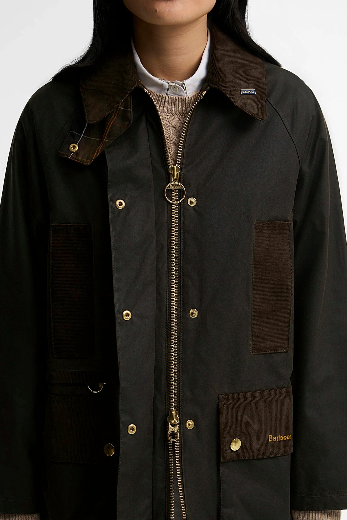 Icons Modern Beaufort Waxed Jacket Jackets &amp; Coats Barbour