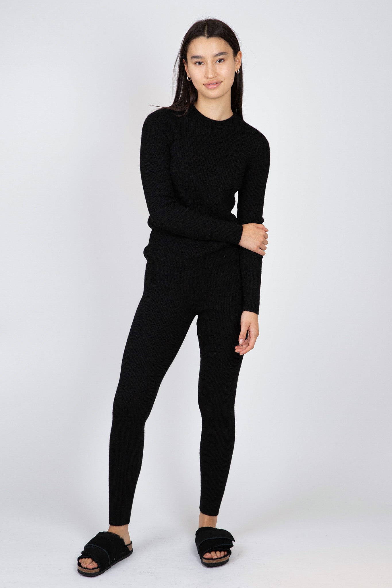 Bare-Knitwear-Marin-Rib-Tights-Classic-Black