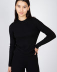 Bare-Knitwear-Marin-Rib-Top-Classic-Black