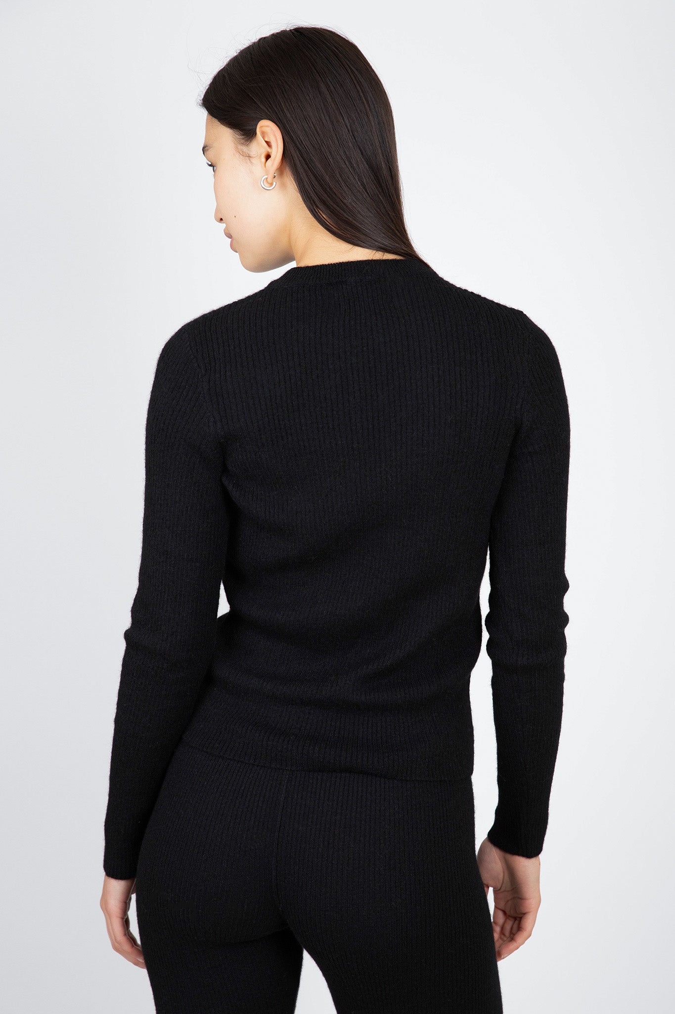 Bare-Knitwear-Marin-Rib-Top-Classic-Black