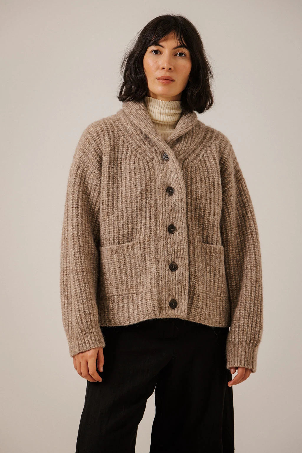 Oversized Shawl Cardigan