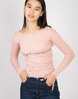    Baserange-Tabbys-Star-Long-Sleeve-Buio-Pink