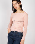    Baserange-Tabbys-Star-Long-Sleeve-Buio-Pink