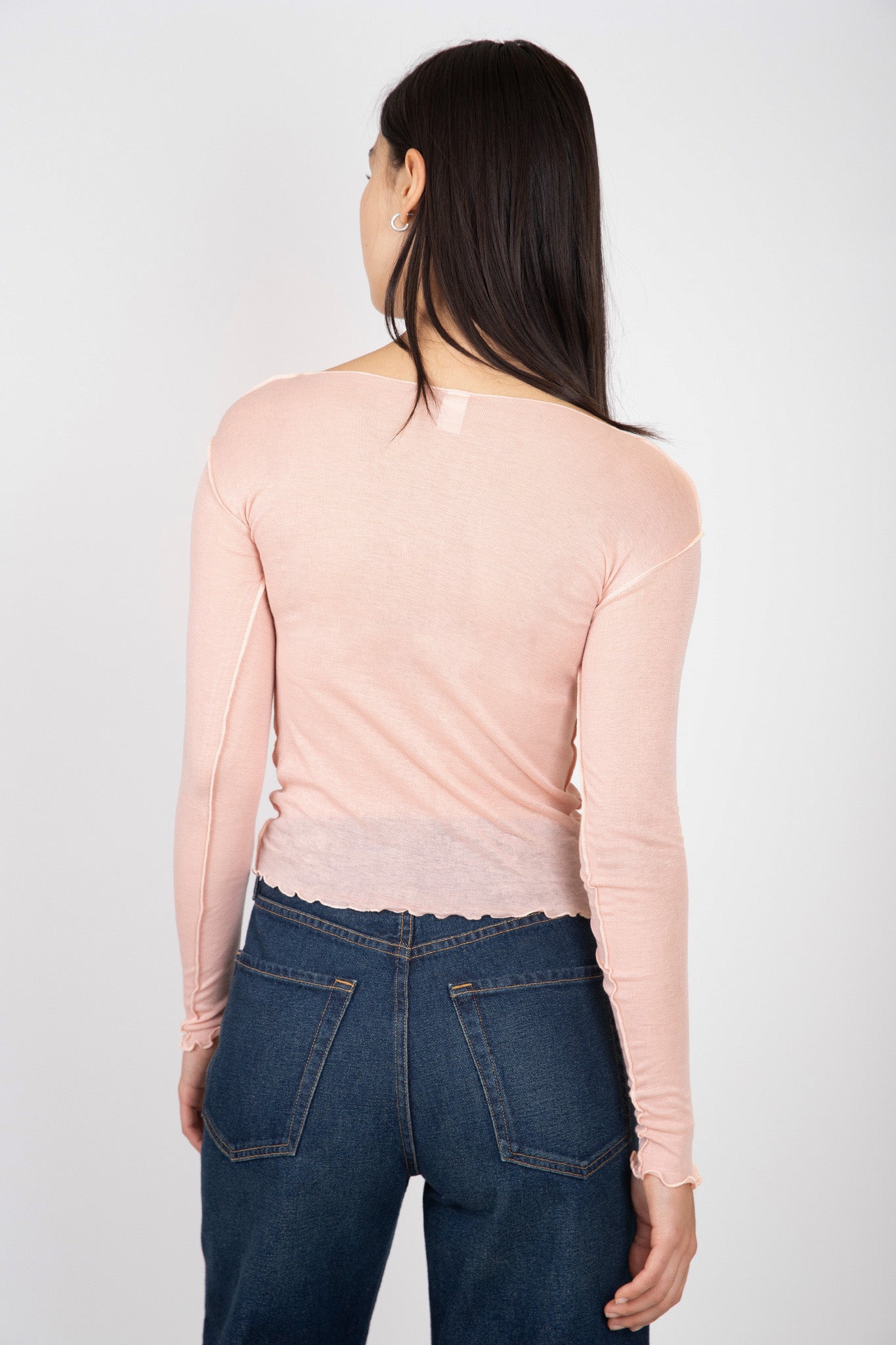    Baserange-Tabbys-Star-Long-Sleeve-Buio-Pink