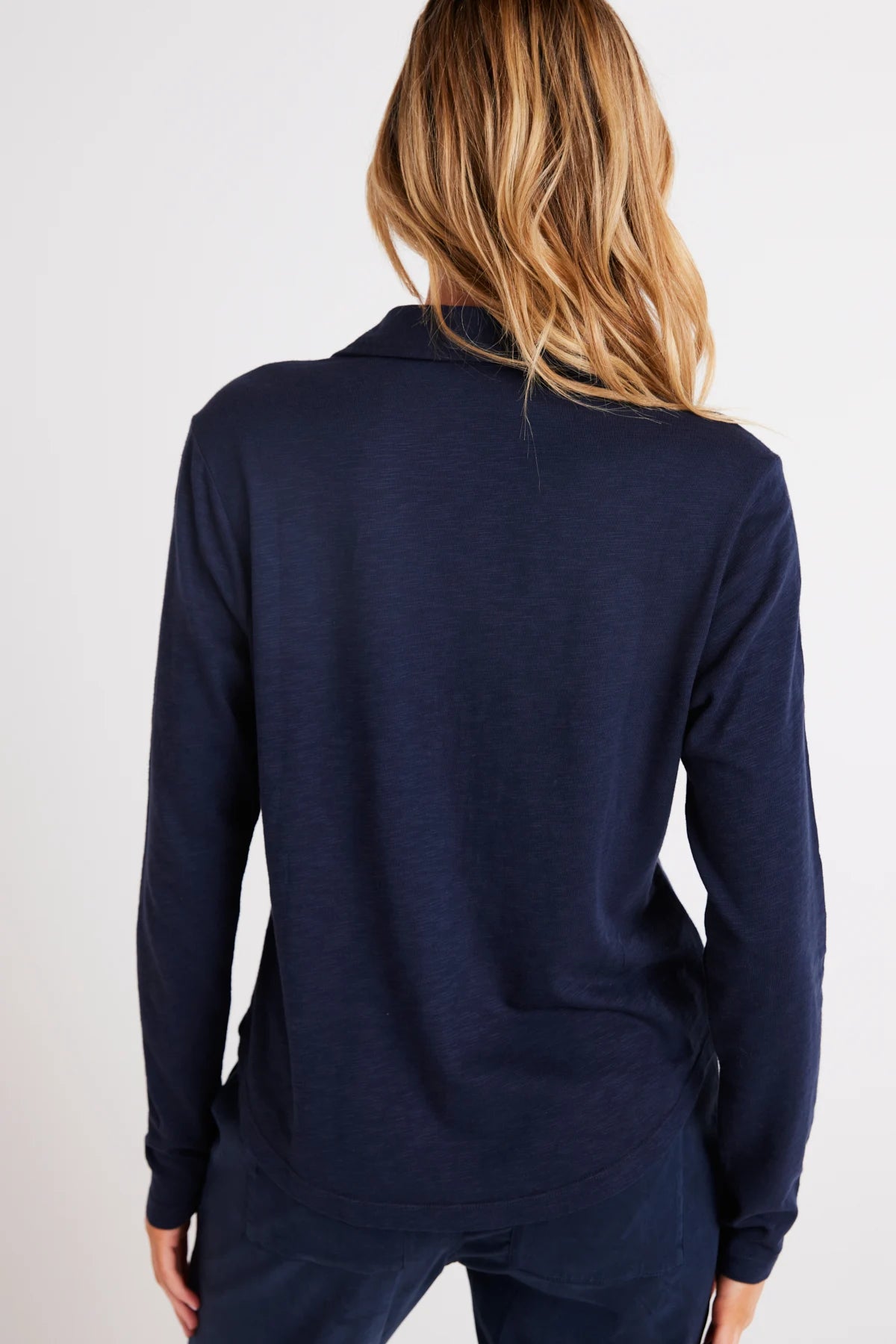 Long Sleeve Knit Button Down Tops Bella Dahl   